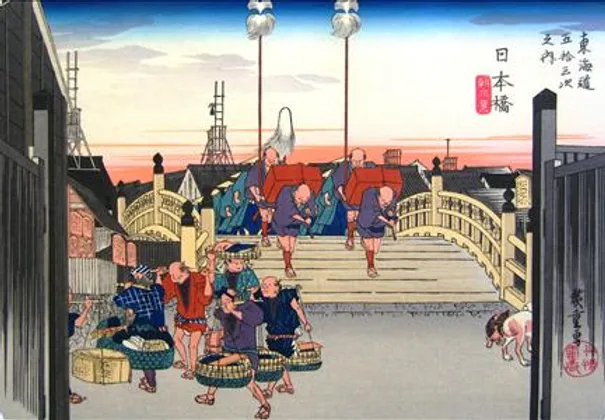 painting of Nihonbashi
